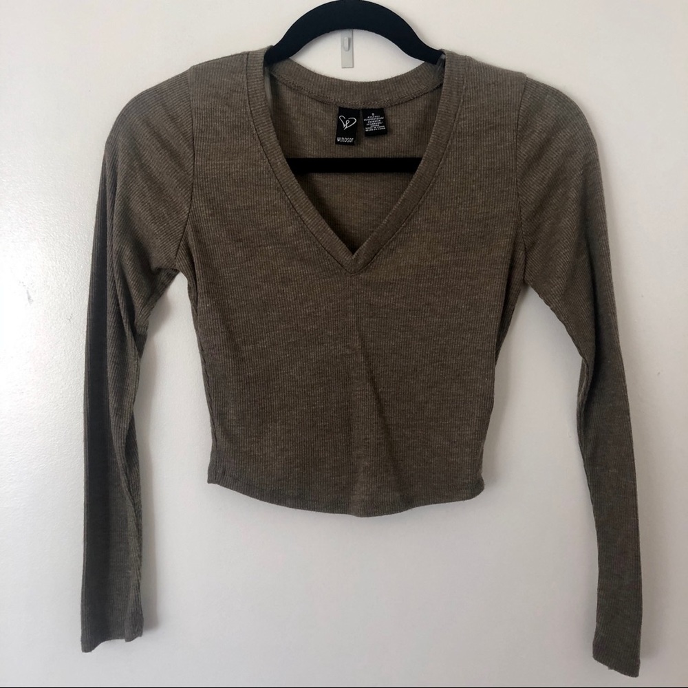 Crop Top (Olive)